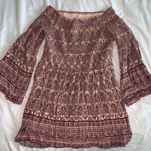 Xhilaration off the shoulder fit and flare dress